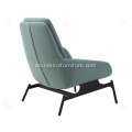 Faux læder/pu enkelt lounge stol